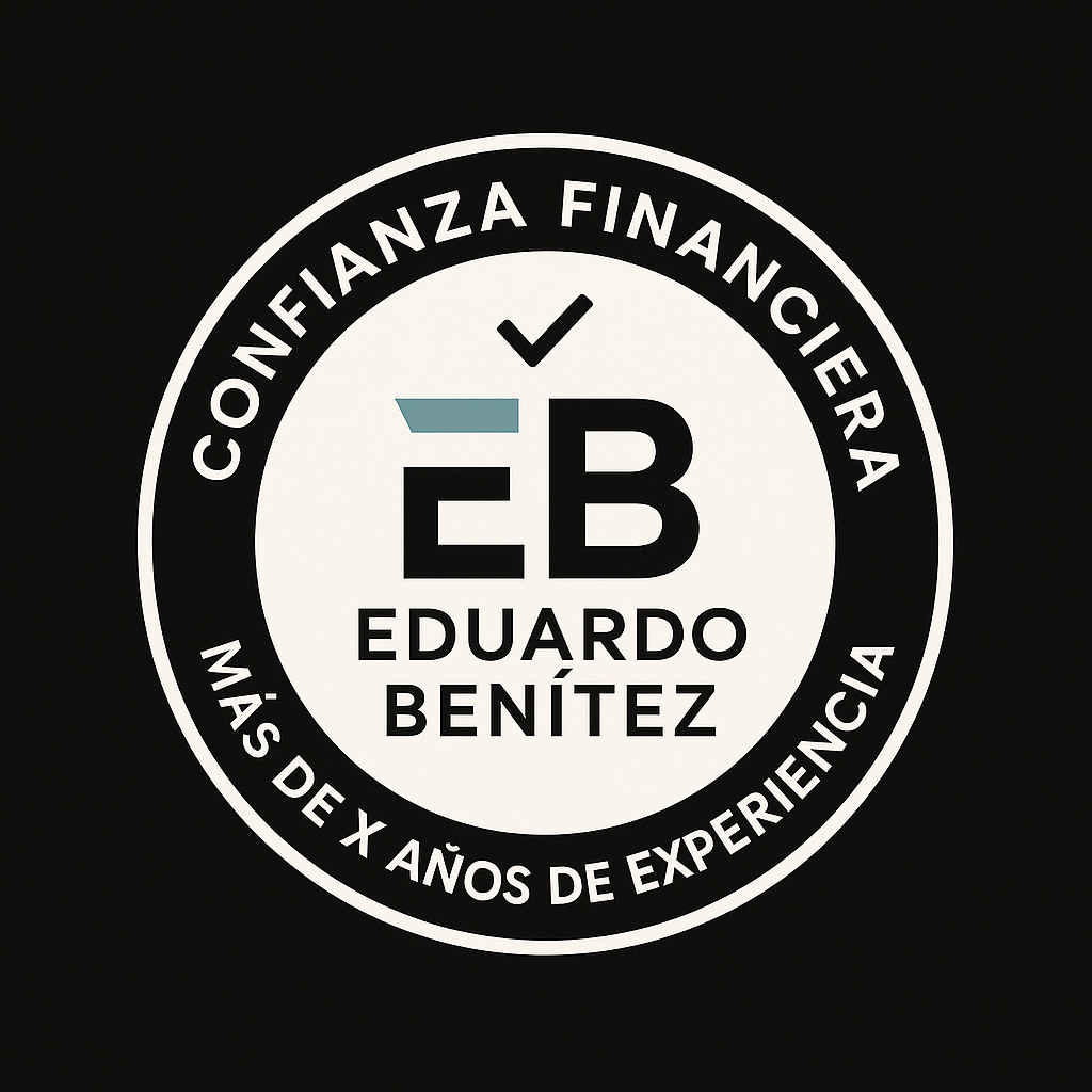 Sello de confianza financiera Eduardo Benítez